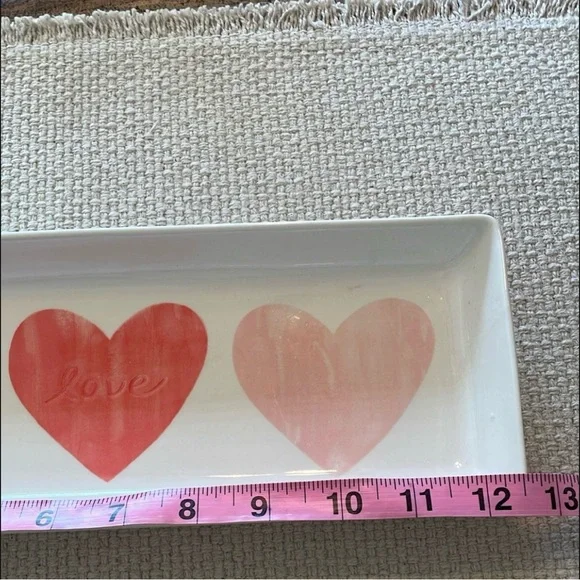 New Pottery Barn Heart Tray - Picture 5 of 6